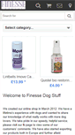 Mobile Screenshot of finessedogstuff.com